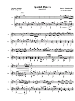 Spanish Dances, Opus 12 von Moritz Moszkowski 