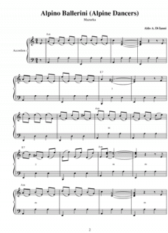 Italian Folk Dances For Accordion von Aldo Diianni 