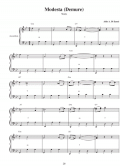 Italian Folk Dances For Accordion von Aldo Diianni 
