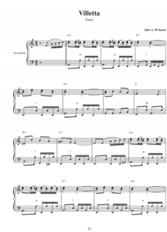 Italian Folk Dances For Accordion von Aldo Diianni 