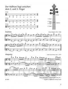 Früher Anfang auf der Bratsche 3 von Egon Sassmannshaus (Download) 