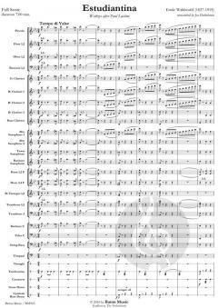 Estudiantina Waltzes After Paul Lacombe (Emil Waldteufel) 