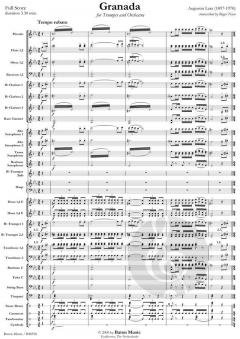 Granada For Trumpet And Orchestra (Augustin Lara) 