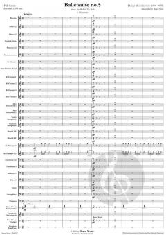 Ballet Suite Nr. 5 The Bolt (Dmitri Schostakowitsch) 