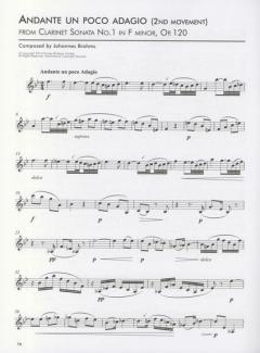 Classic Pieces For Solo Clarinet 