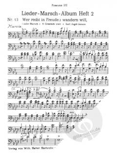 Halters-Lieder-Marsch-Album Heft 2 