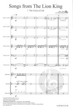 Songs From The Lion King (Elton John) 