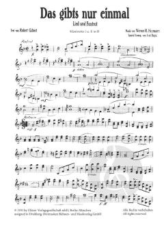 Das gibt's nur einmal von Werner Richard Heymann 