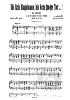 Bin kein Hauptmann, bin kein großes Tier von Paul Abraham 