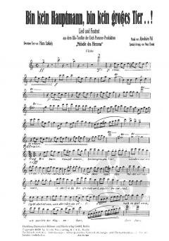 Bin kein Hauptmann, bin kein großes Tier von Paul Abraham 