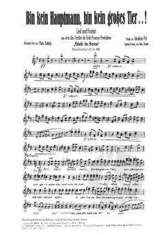 Bin kein Hauptmann, bin kein großes Tier von Paul Abraham 