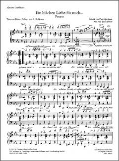 Ein bisschen Liebe für mich (Paul Abraham) 