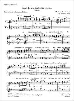 Ein bisschen Liebe für mich (Paul Abraham) 