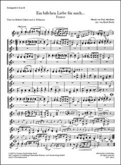 Ein bisschen Liebe für mich (Paul Abraham) 