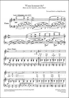 Wann kommst du? von Ralph Benatzky 