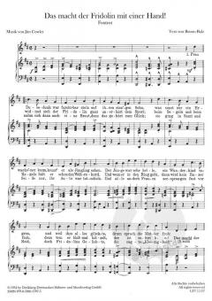 Das macht der Fridolin mit einer Hand von Jim Cowler 