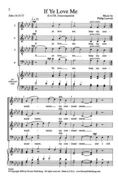 If Ye Love Me (Philip Lawson) 