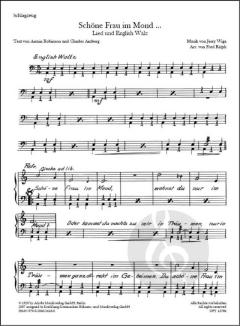 Schöne Frau im Mond von Jerry Wiga 