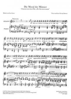 Die Moral der Männer von Leo Leux 