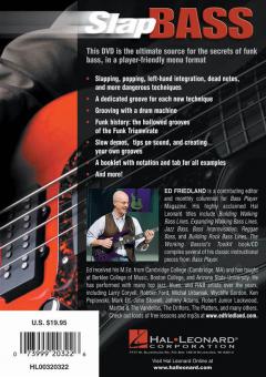 Slap Bass - The Ultimate Guide (Ed Friedland) 