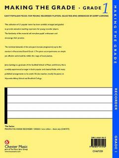 Making The Grade: Recorder Grade 1 