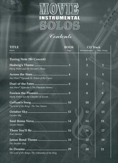 Movie Instrumental Solos 