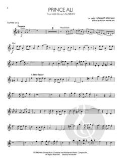 Disney Movie Hits for Tenor Sax 