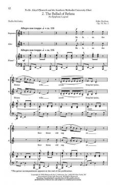 Two Christmas Ballads (Kirke Mechem) 