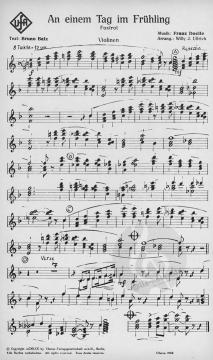 An einem Tag im Frühling - In 20 days 