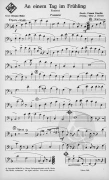 An einem Tag im Frühling - In 20 days 