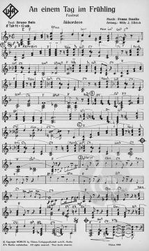 An einem Tag im Frühling - In 20 days 