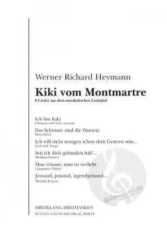 Kiki vom Montmartre von Werner Richard Heymann 