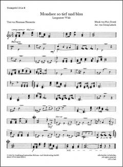 Mondsee so tief und blau von Nico Dostal 