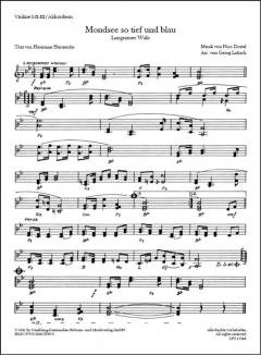 Mondsee so tief und blau von Nico Dostal 