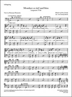 Mondsee so tief und blau von Nico Dostal 