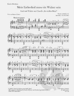 Mein Liebeslied muss ein Walzer sein von Robert Stolz 
