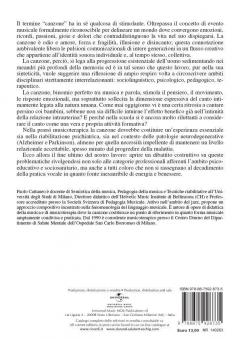 La canzone come esperienza relazionale, educativa, von Pieralberto Cattaneo 