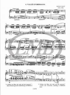Vallée d'Obermann von Franz Liszt 