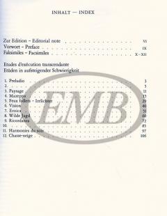 Etudes d'execution transcendante I/1 (Ausgabe B) von Franz Liszt 