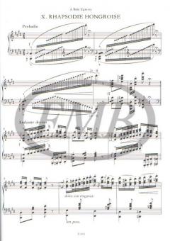 Ungarische Rhapsodien 2 (I/4) Nr. 10-19 (Neue Liszt-Ausgabe I B) 