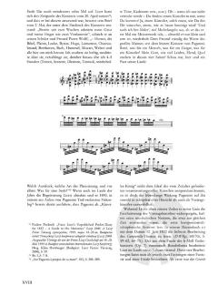 Album d'un voyageur I, III; Clochette et Carnaval de Venise von Franz Liszt 