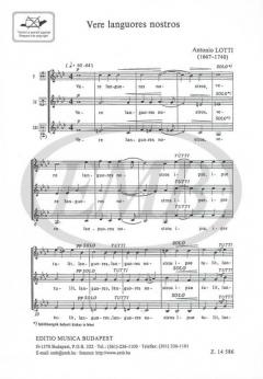 Vere languores nostros für gleiche Stimmen a cappella 