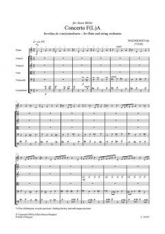 Concerto F(L)A for Flute and String Orchestra 