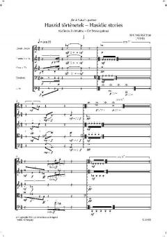Hasidic Stroies For Brass Quintett 