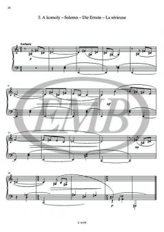 Piano Pieces / Klavierstücke von Miklos Kocsar im Alle Noten Shop kaufen