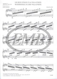 Les jeux d'eaux a la Villa d'Este von Franz Liszt 