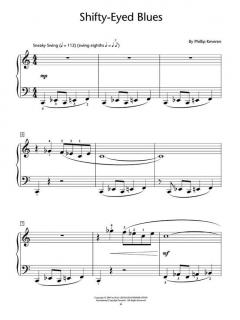 Shifty-Eyed Blues And More Contemporary Character Pieces von Phillip Keveren 