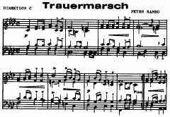 Trauermarsch von Peter Rambo 