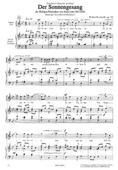 Der Sonnengesang op. 178 (Herbert Paulmichl) 