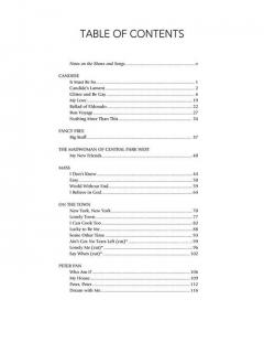 Bernstein Theatre Songs von Leonard Bernstein 